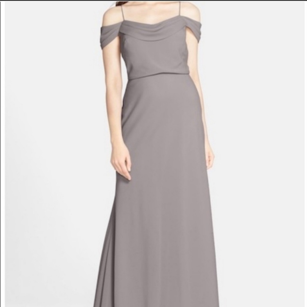 Jenny Yoo Sabine formal dress in Thistle. Size 6
